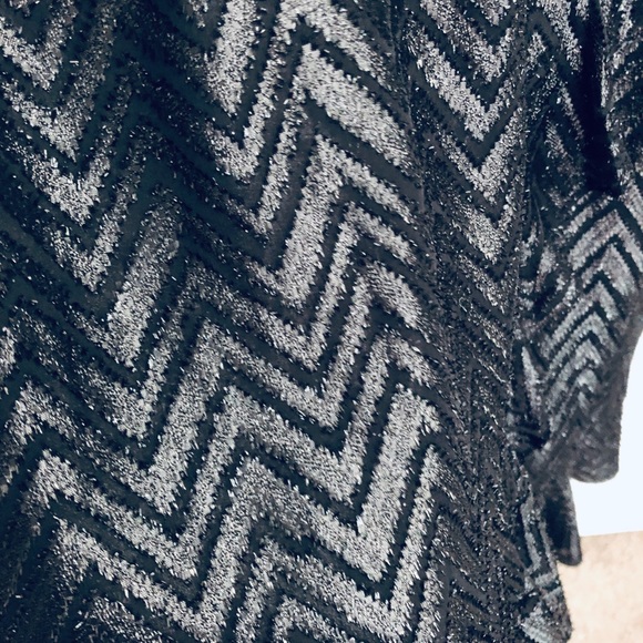 shimmery black dress new without tag - Picture 5 of 8